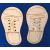 Buty  h- 12,5cm  , sznurowadła , tablica manipulacyjna , komplet 2szt.